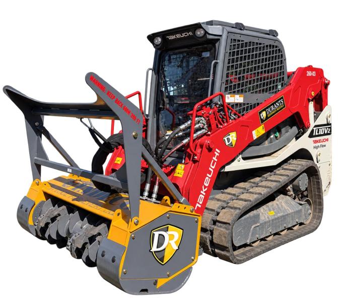 Forestry Mulcher with TL10 Loader