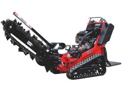 36" Trencher On Tracks